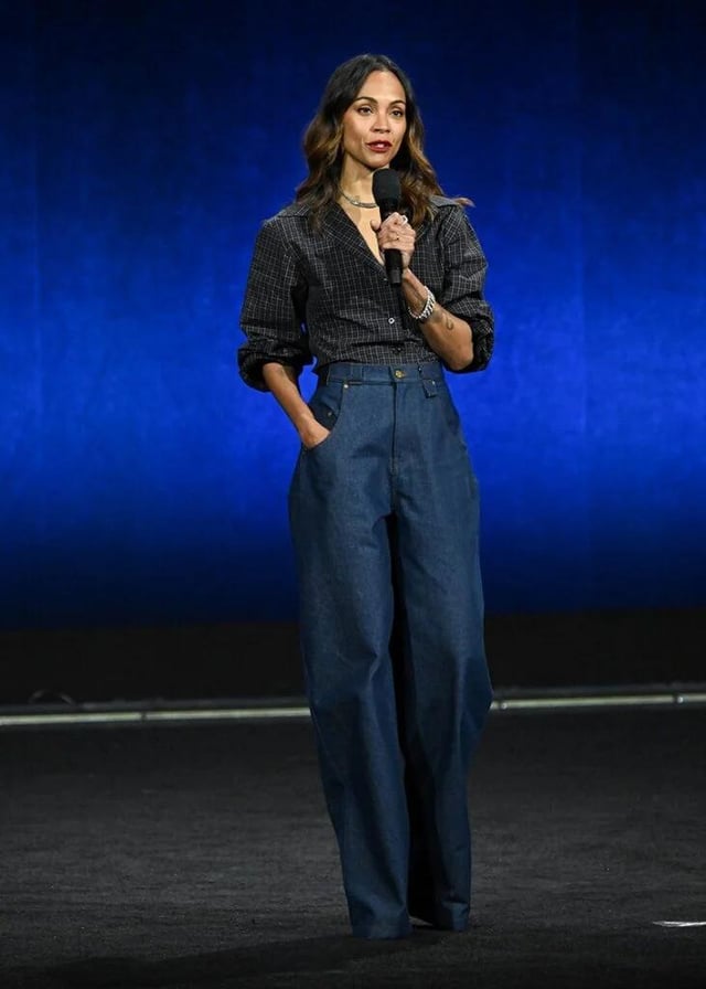 Zoe Saldaña, CinemaCon, Apr 2025