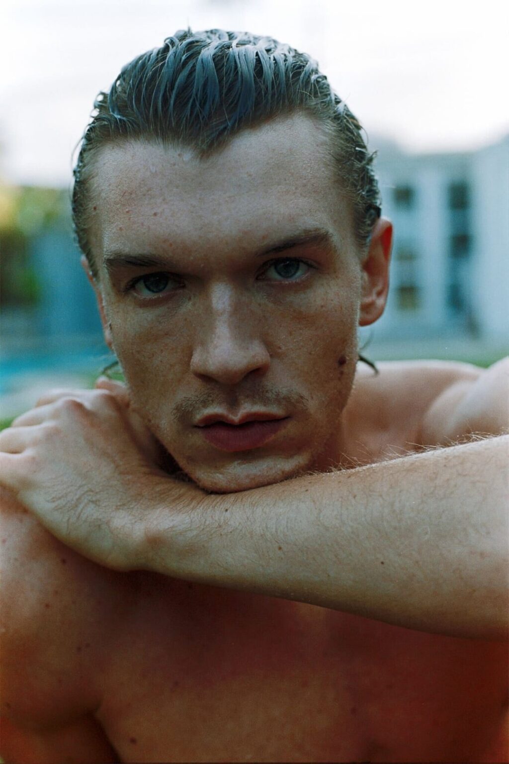 Connor Storrie photographed by Tyler Kohlhoff for Interview Magazine