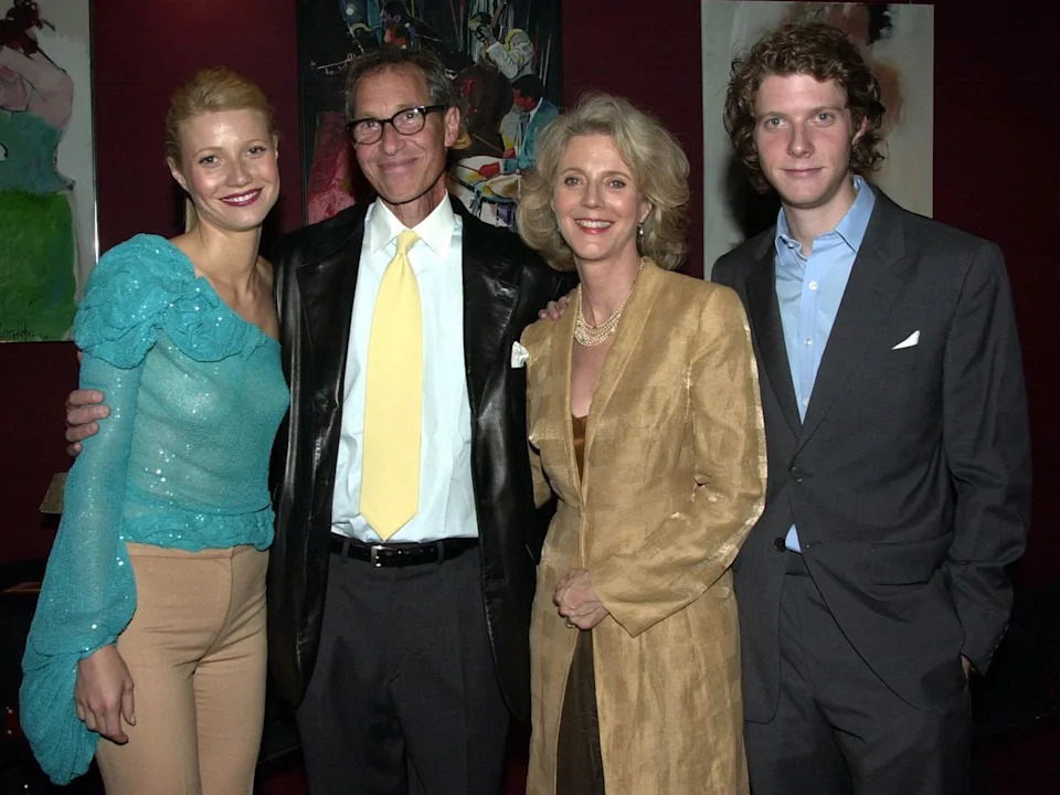 Evan Agostini/ImageDirect Gwyneth Paltrow, Bruce Paltrow, Blythe Danner and Jake Paltrow on Sept. 9, 2000