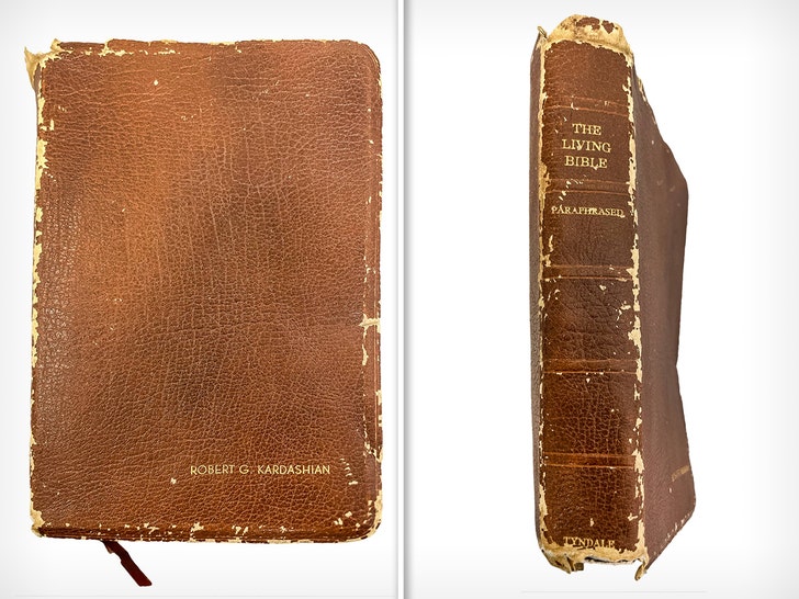 Robert Kardashian's Bible Sells for $80k in O.J. Simpson Auction