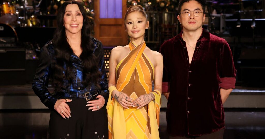 What Does Ariana Grande Bob Mackie Dress Mean?