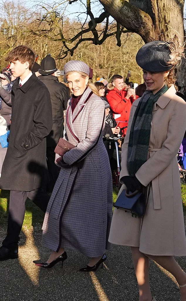 <p>Earl of Wessex, the Duchess of Edinburgh and Lady Louise Windsor</p>