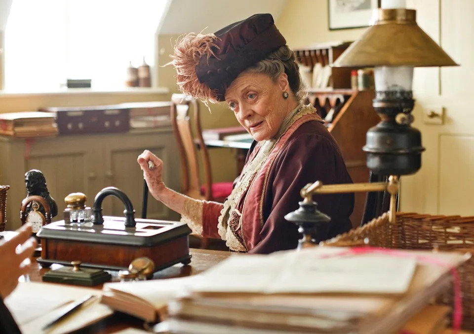 Maggie Smith in “Downton Abbey.” ©PBS/Courtesy Everett Collection / Everett Collection