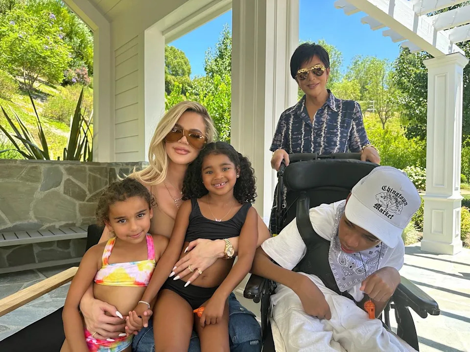 In July, the Hulu star revealed that she became the main caretaker for Amari due to Tristan’s busy NBA career. khloekardashian/Instagram