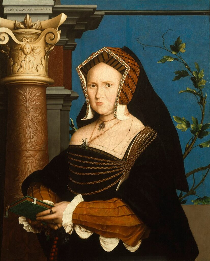 Portraits of Women painted by Hans Holbein the Younger (1497-1543)