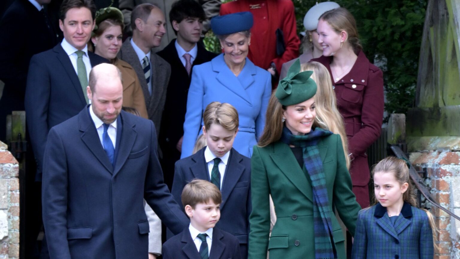 Sandringham House Christmas Royal Family