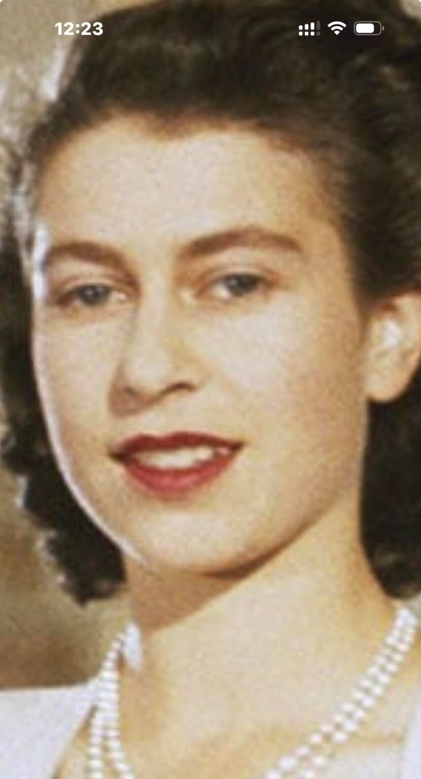 Princess Charlotte and The Late Queen Elizabeth II