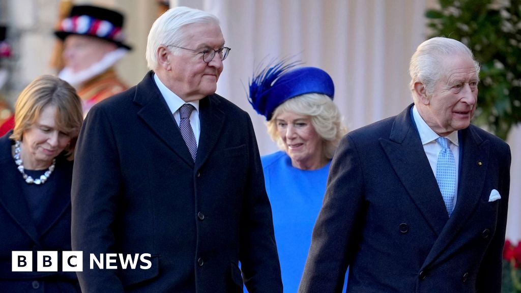 King Charles welcomes German president on first state visit in 27 years King Charles welcomes German president on first state visit in 27 years