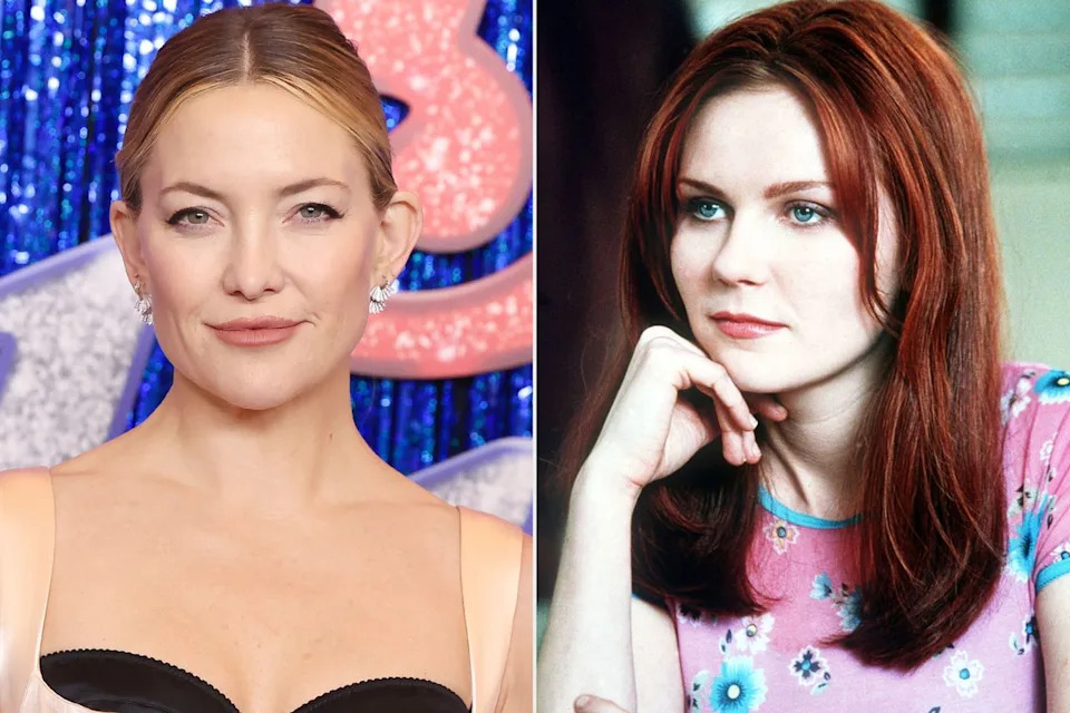 Stephane Cardinale - Corbis/Corbis via Getty; Columbia/Marvel/Kobal/Shutterstock  Kate Hudson, Kirsten Dunst