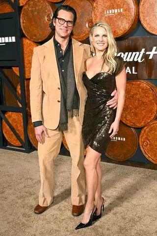 Gilbert Flores/Variety via Getty Hayes MacArthur and Ali Larter in November 2024