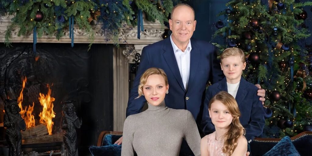 Monaco’s Royal Family Shares Festive 2025 Christmas Card