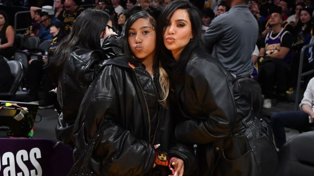 North West Debuts Bleached Brows on Night Out With Kim Kardashian Yahoo entertainment home
