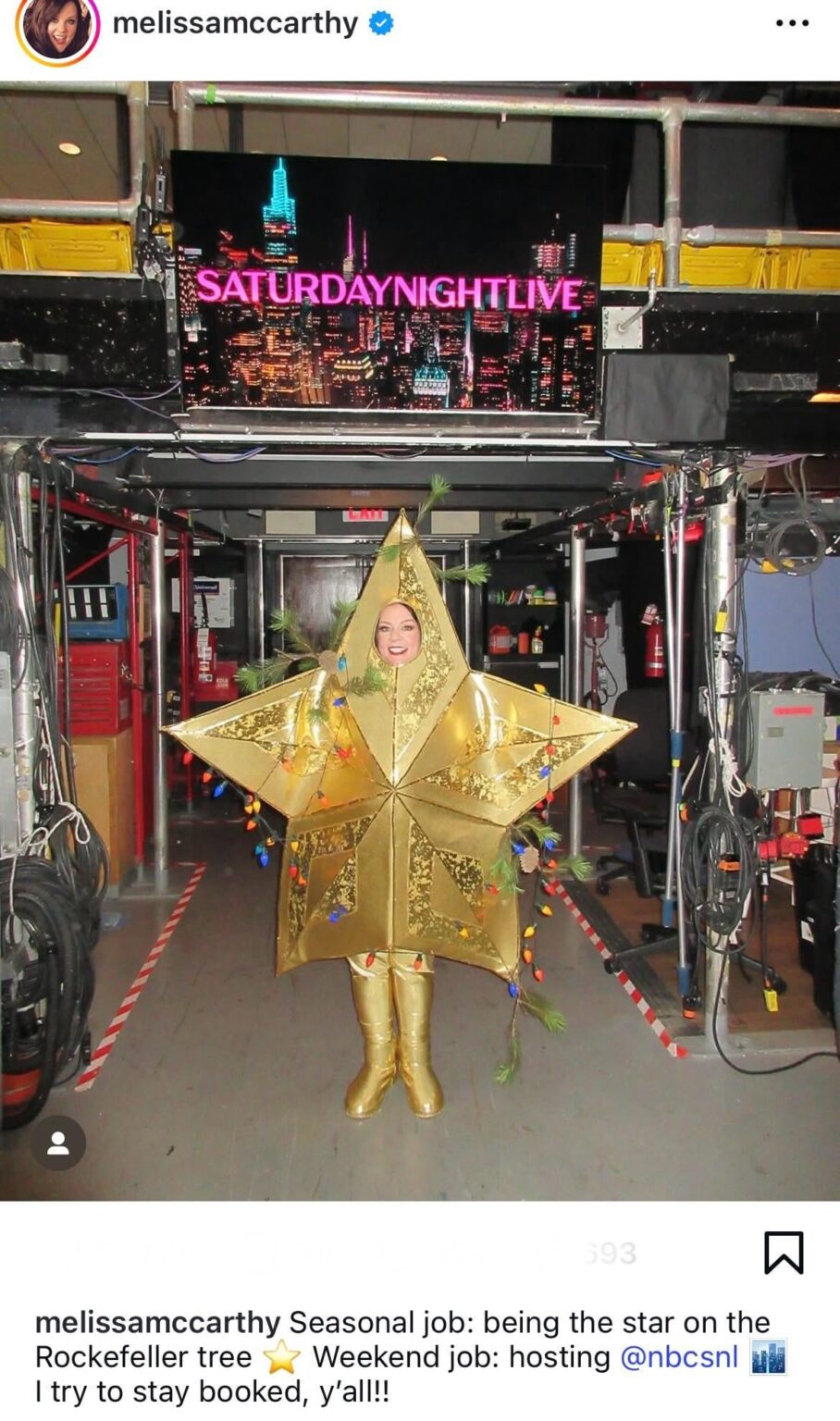 Melissa McCarthy is ready to host SNL