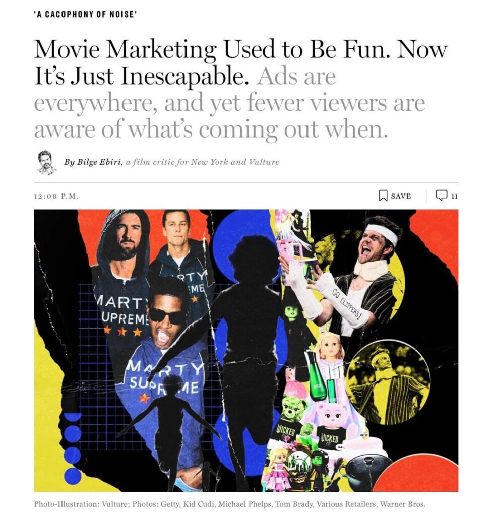 Movie Marketing Used to Be Fun. Now It’s Just Inescapable. | Ads are everywhere, and yet fewer viewers are aware of what’s coming out when.