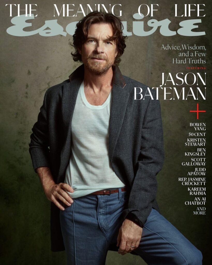 Jason Bateman covers the Winter Issue for Esquire. Photographed by Mark Seliger and styled by Mark Holmes.