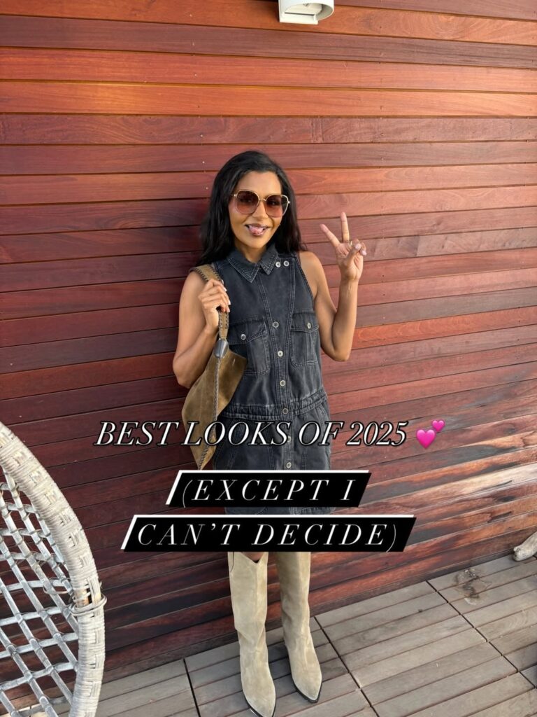 Minday Kaling posts her best looks of 2025