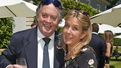 Getty Images Charles James Spencer-Churchill, The Duke of Marlborough, and Edla Griffiths, The Duchess of Marlborough, attend Cartier Style Et Luxe at the Goodwood Festival of Speed on July 2, 2017 in Chichester