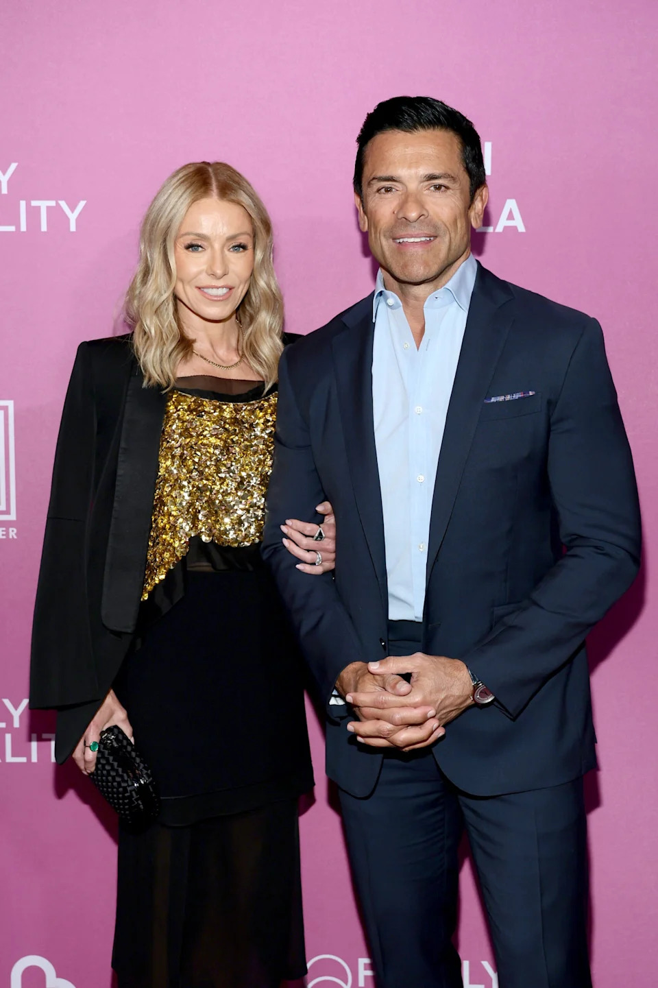 "Lola is always trying to get us to move to London, as if we don't work in New York. She'll leave us these subtle hints when she's home, when there is something on sale in London," Ripa said. <span class="image-credit">(Dimitrios Kambouris/Getty Images for Family Equality)</span>