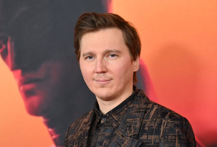 Paul Dano attends "The Batman" premiere in 2022.