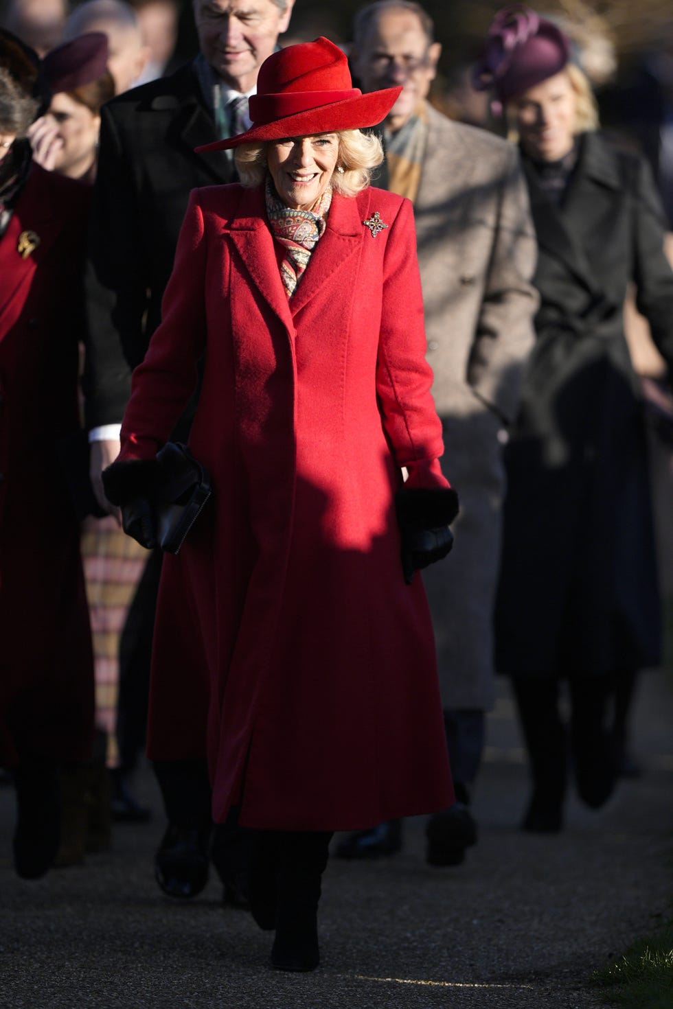 Royals attends Christmas Day Church service