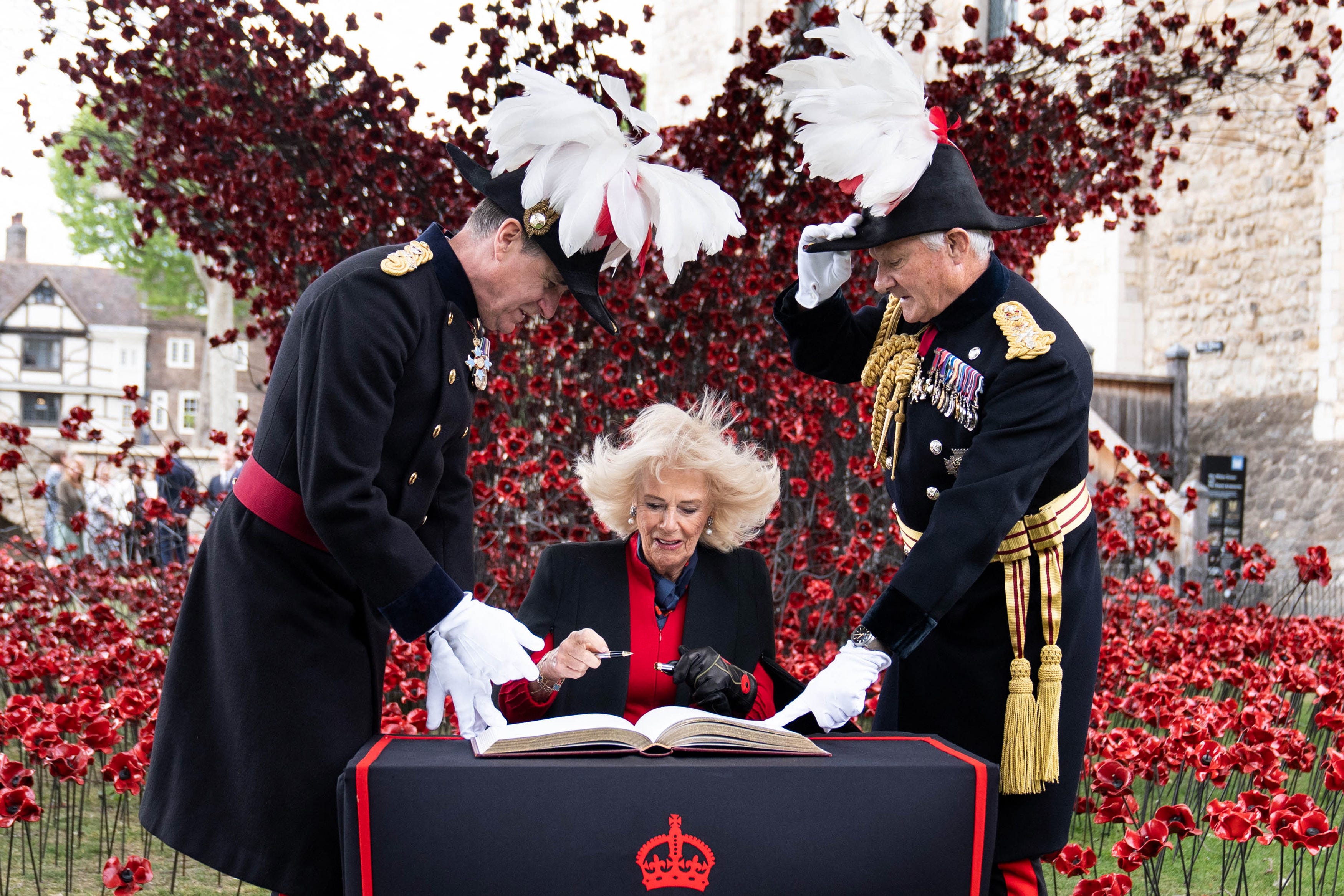 BRITAIN-ROYALS-WWII-HISTORY-ANNIVERSARY