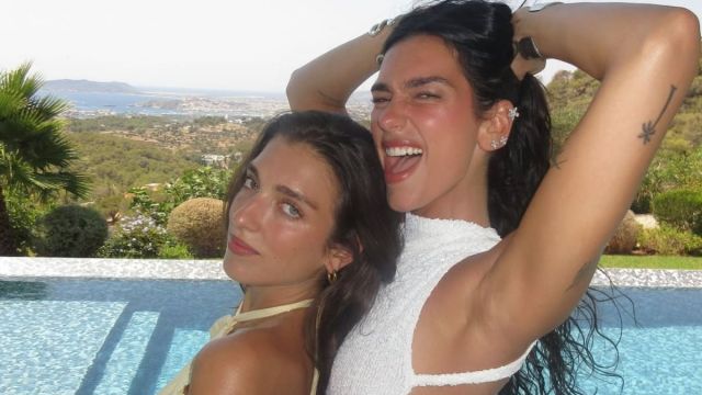 Dua Lipa & Sister Rina Lipa’s Bikini Photo Proves Girls Just Want Sun Yahoo entertainment home