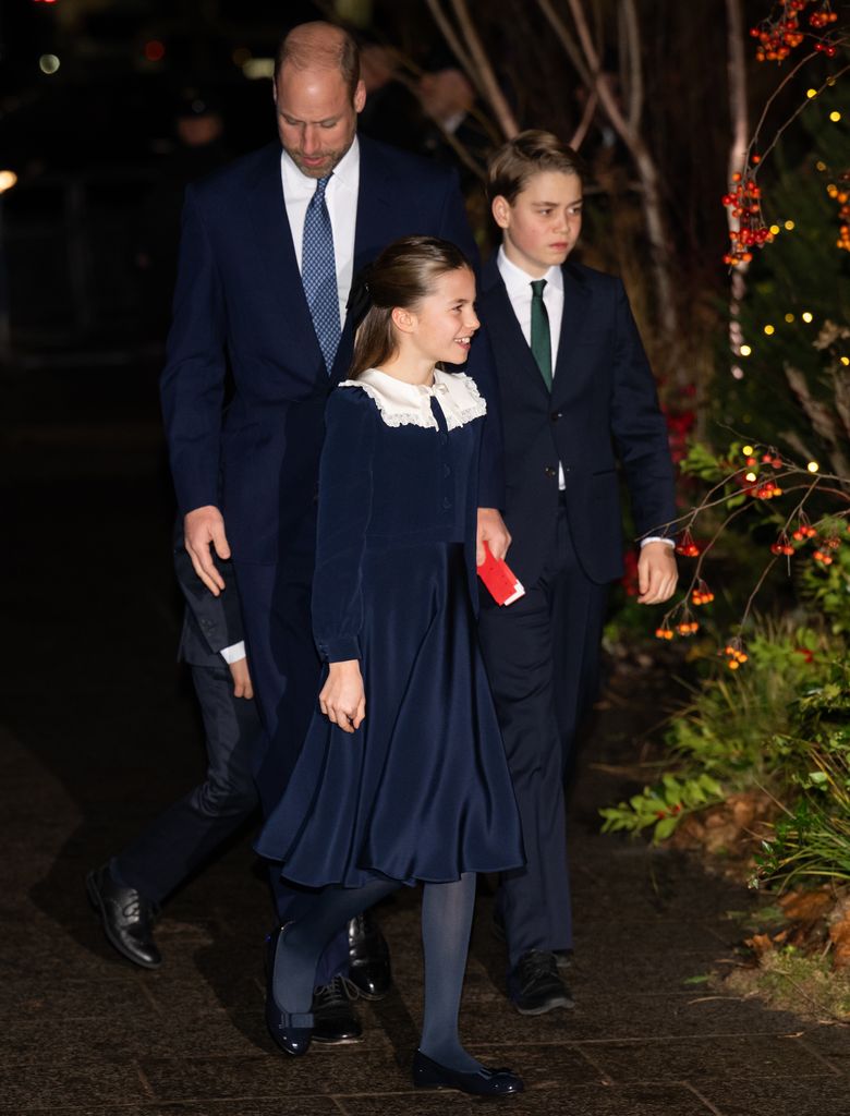 Princess Charlotte was all smiles