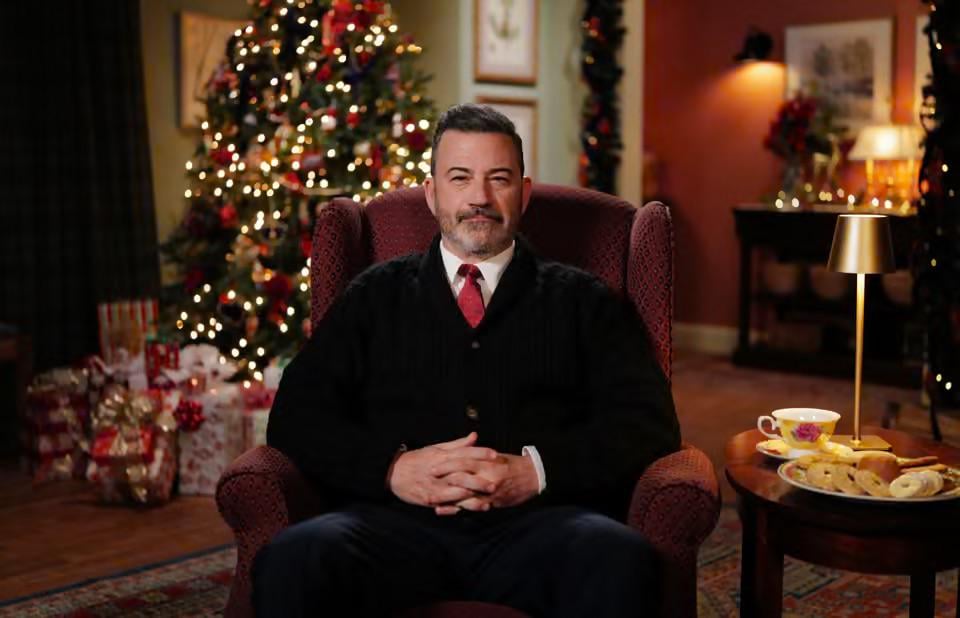 Transcript of Jimmy Kimmel’s Christmas message: “Here in the United States right now, we are both figuratively and literally tearing down the structures of our democracy. From the free press, to science, to medicine, to judicial independence, to the actual White House itself, we are a right mess.“