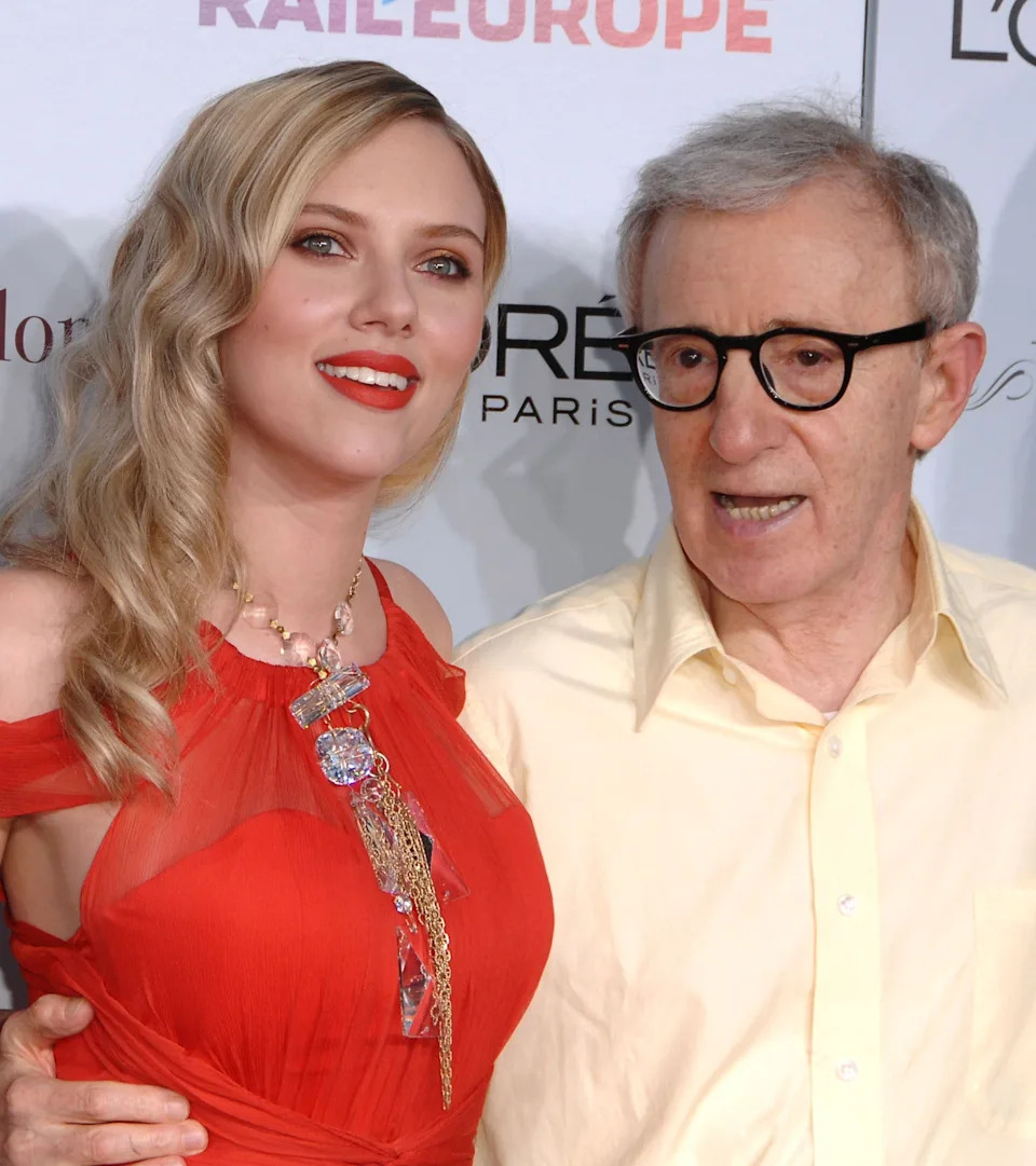 Scarlett and Woody at an event
