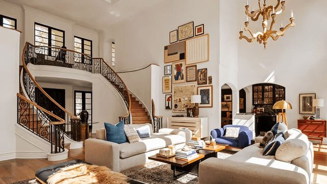 Avril Lavigne's former Sherman Oaks mansion she owned with ex-husband Chad Kroeger of Nickelback