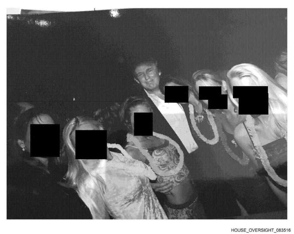 Democrats on the House Oversight Committee released a fresh batch of photos today sent to the committee by Jeffrey Epstein's estate