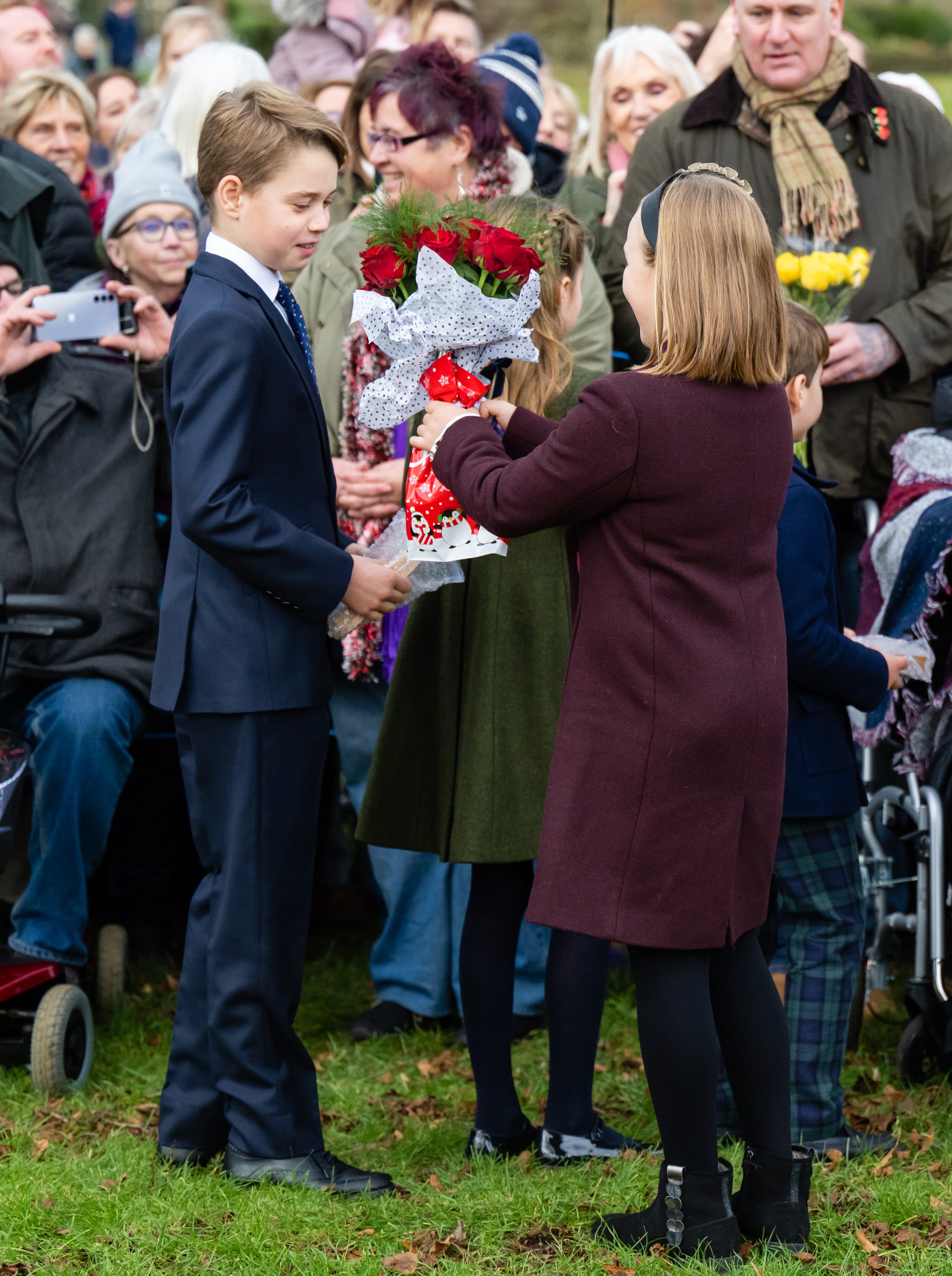 The British Royal Family Attend The Christmas Morning Service