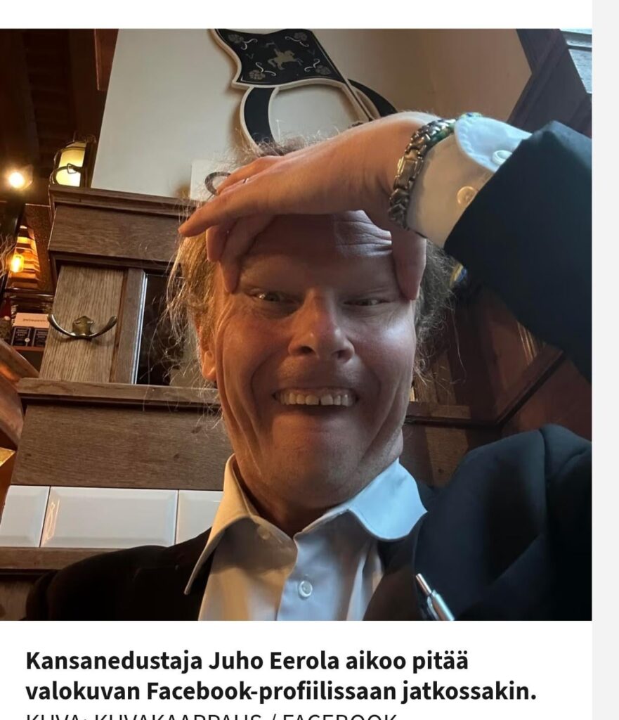 A Finnish MP supports the Miss Finland who lost her title with a publication. It's embarrassing to be Finnish.
