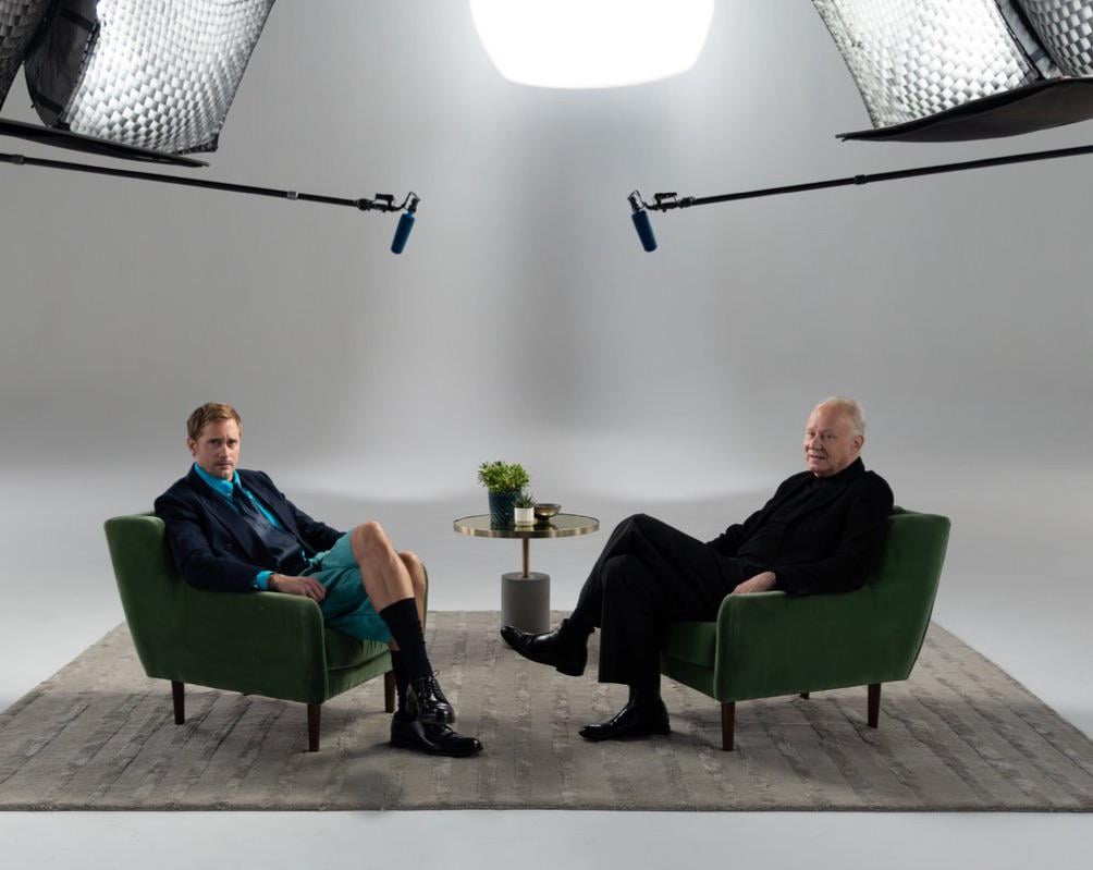 First look at Alexander Skarsgård and Stellan Skarsgård’s ‘Actors on Actors’