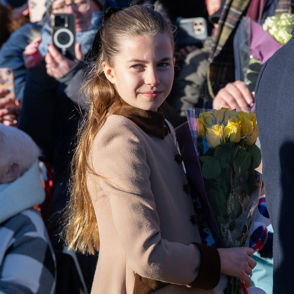 Princess Charlotte Takes Selfies With Fans Princess Charlotte Takes Selfies With Fans