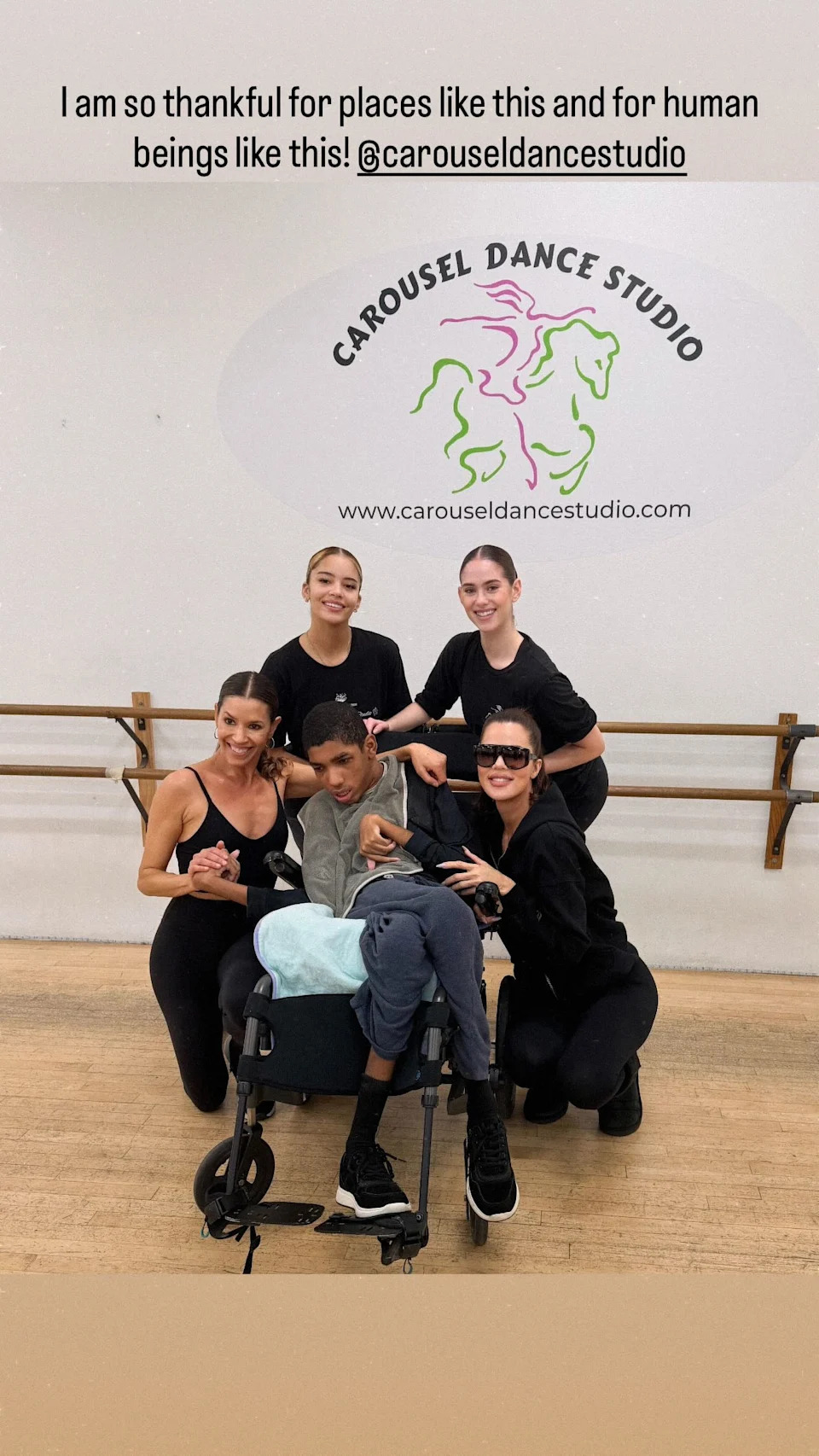 Khloé Kardashian fired back at people’s “gross commentary” about Tristan Thompson’s disabled brother, Amari Thompson, attending dance class. Khloe Kardashian/Instagram