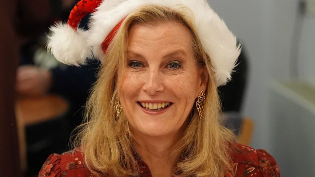 Duchess Sophie swerves 'severe' Christmas look in Victoria Beckham corduroy