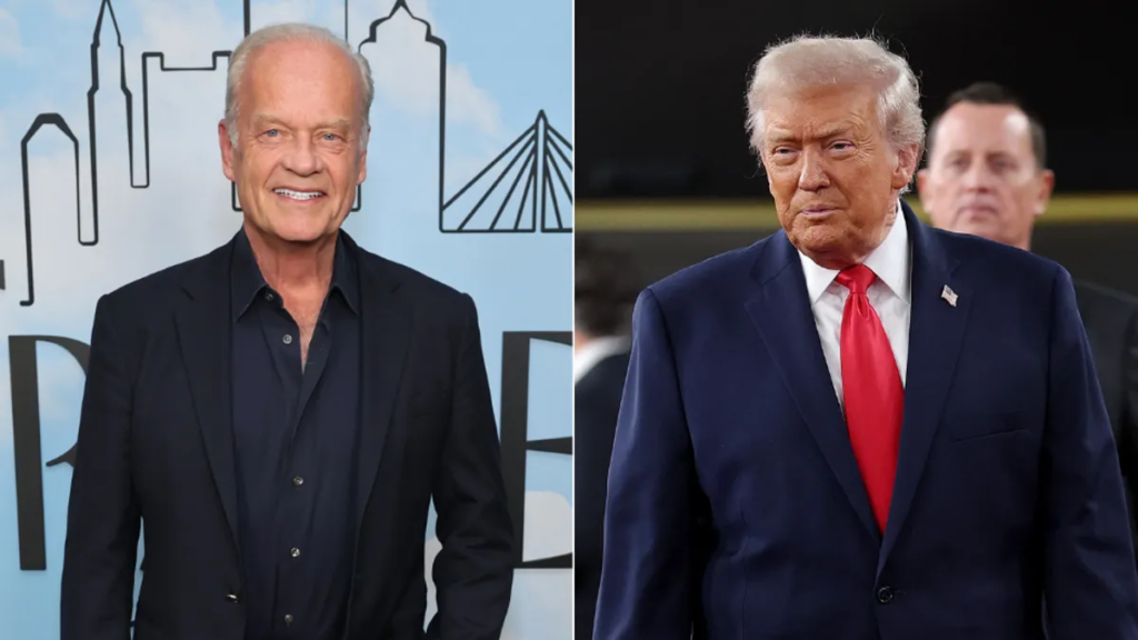 Kelsey Grammer praises Donald Trump as 'maybe the greatest' president