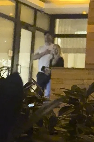 They had a date night at Papi Steakhouse Saturday night. BACKGRID