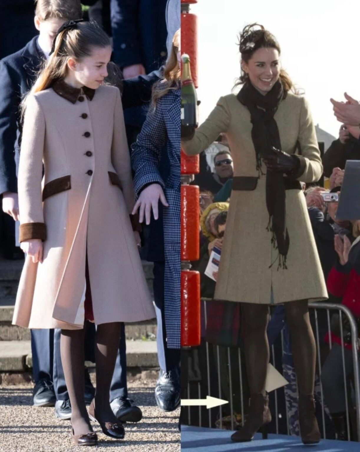 Catherine and Charlotte twinning! (2025/2011)