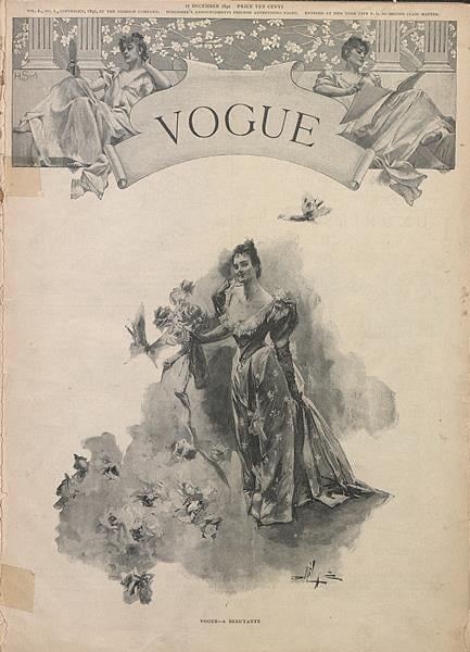 133 years ago, the first issue of Vogue was released