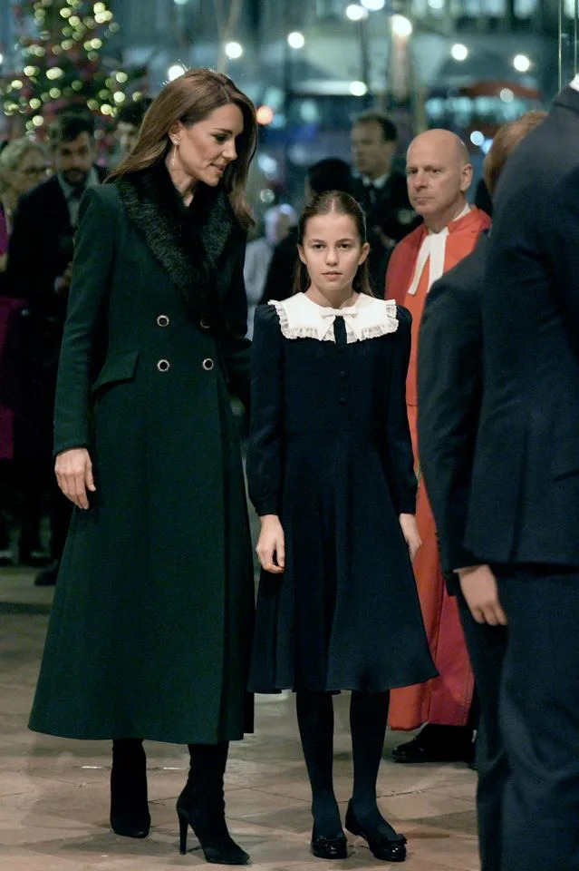 Getty Kate Middleton and Princess Charlotte