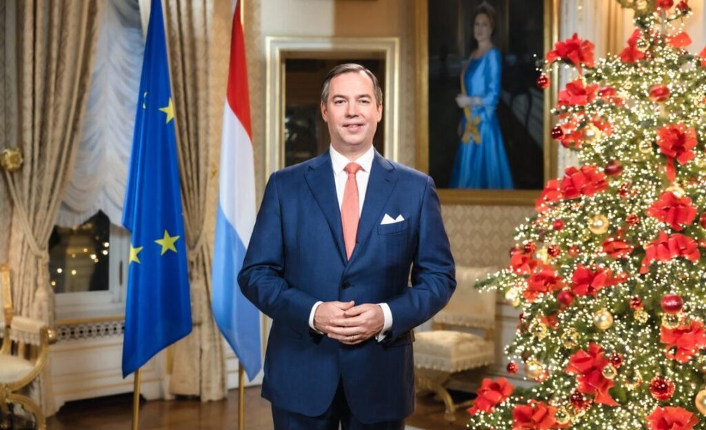 Grand Duke Guillaume Gives First Christmas Speech