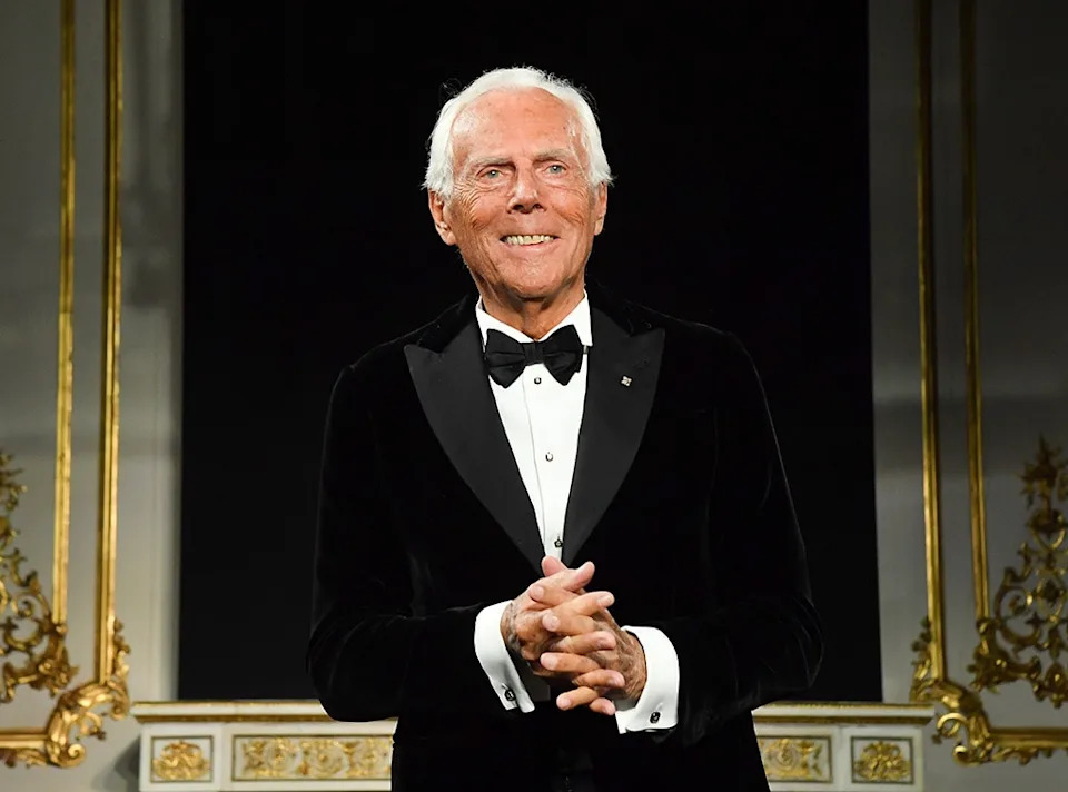 <p>Giorgio Armani</p>