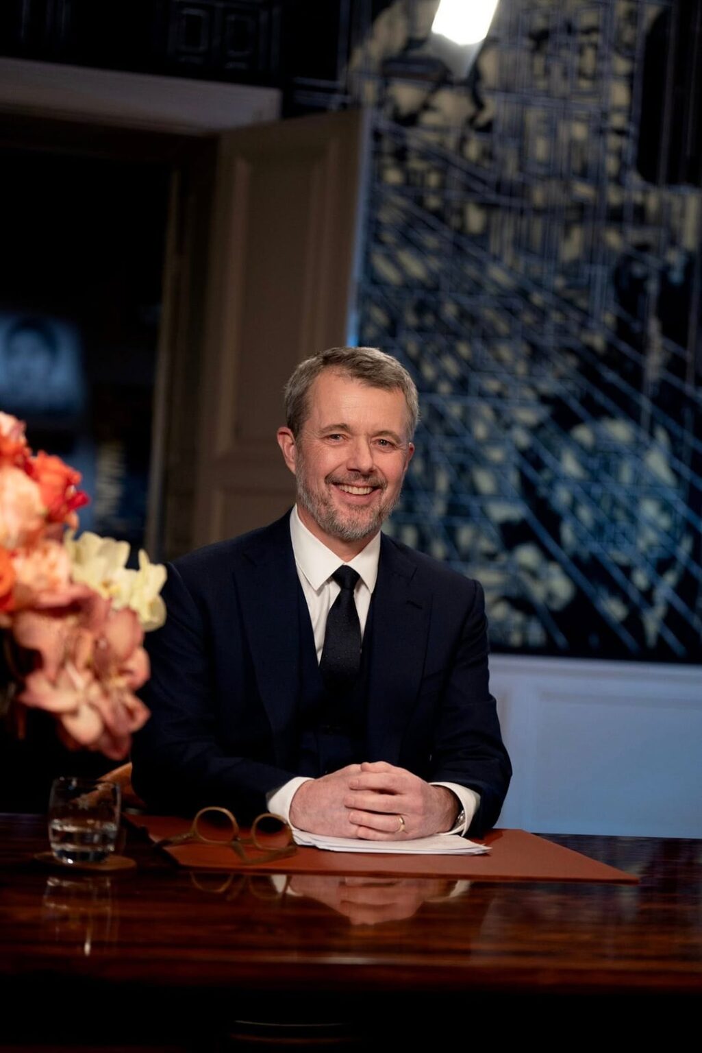 King Frederik Gives His New Year's Speech