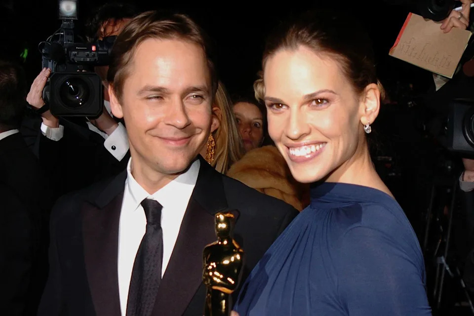 George Pimentel/WireImage Chad Lowe and Hilary Swank