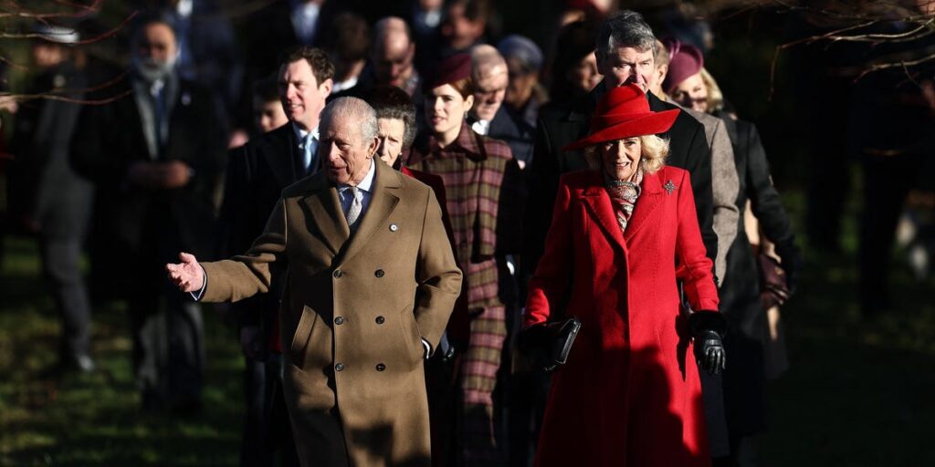 King Charles and Queen Camilla Lead the Royals to Church on Christmas 2025 King Charles and Queen Camilla Lead the Royals to Church on Christmas 2025