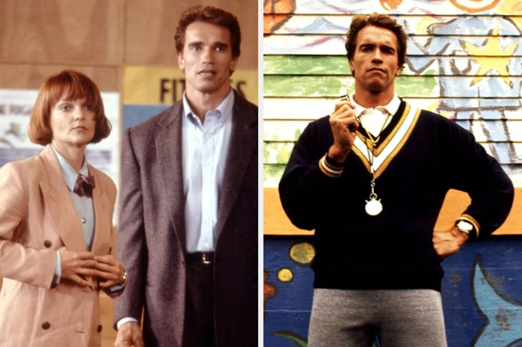 Pamela Reed Reveals The “Kindergarten Cop” Scene That Had Arnold Schwarzenegger Laughing Uncontrollably Yahoo entertainment home