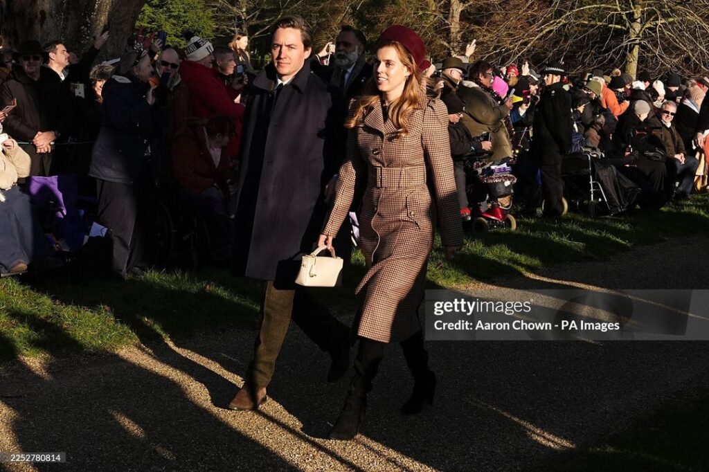 Beatrice and Eugenie join the royal family at Sandringham Christmas walk