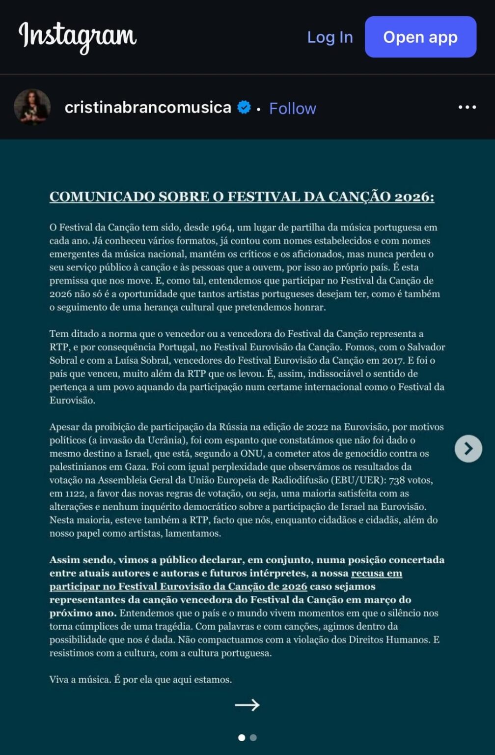 Eurovision news: 12 (out of 16) Artists Invited To Festival da Cancao 2026 Will Refuse To Go to Eurovision If They Win